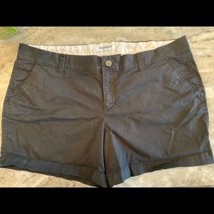 5/$25 Sale Womens 16 Black Chino shirts Old Navy